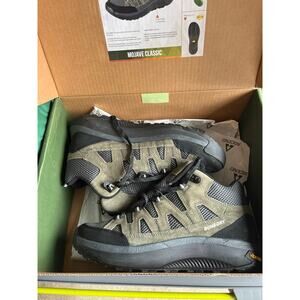 NEW Ascend Mojave Classic Mid Waterproof Hiking Boots Men - Charcoal/Olive - 11M